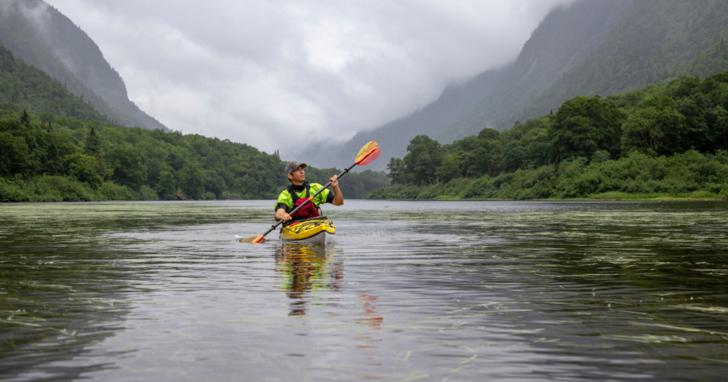 landscape image of Jacques-Cartier National Park in Québec City photography ken whiting kayaking paddle tales paddletv facing waves
