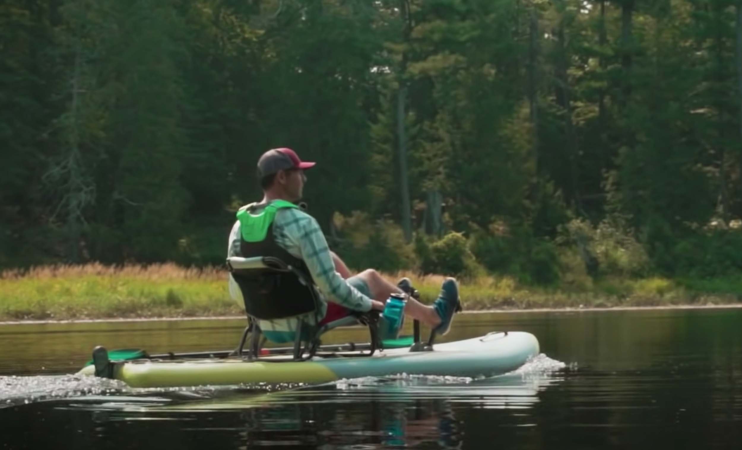 ken whiting using the hobie itrek 9 portable kayak best in glass kayaks and paddle boards 2021 paddletv kayaking and paddling