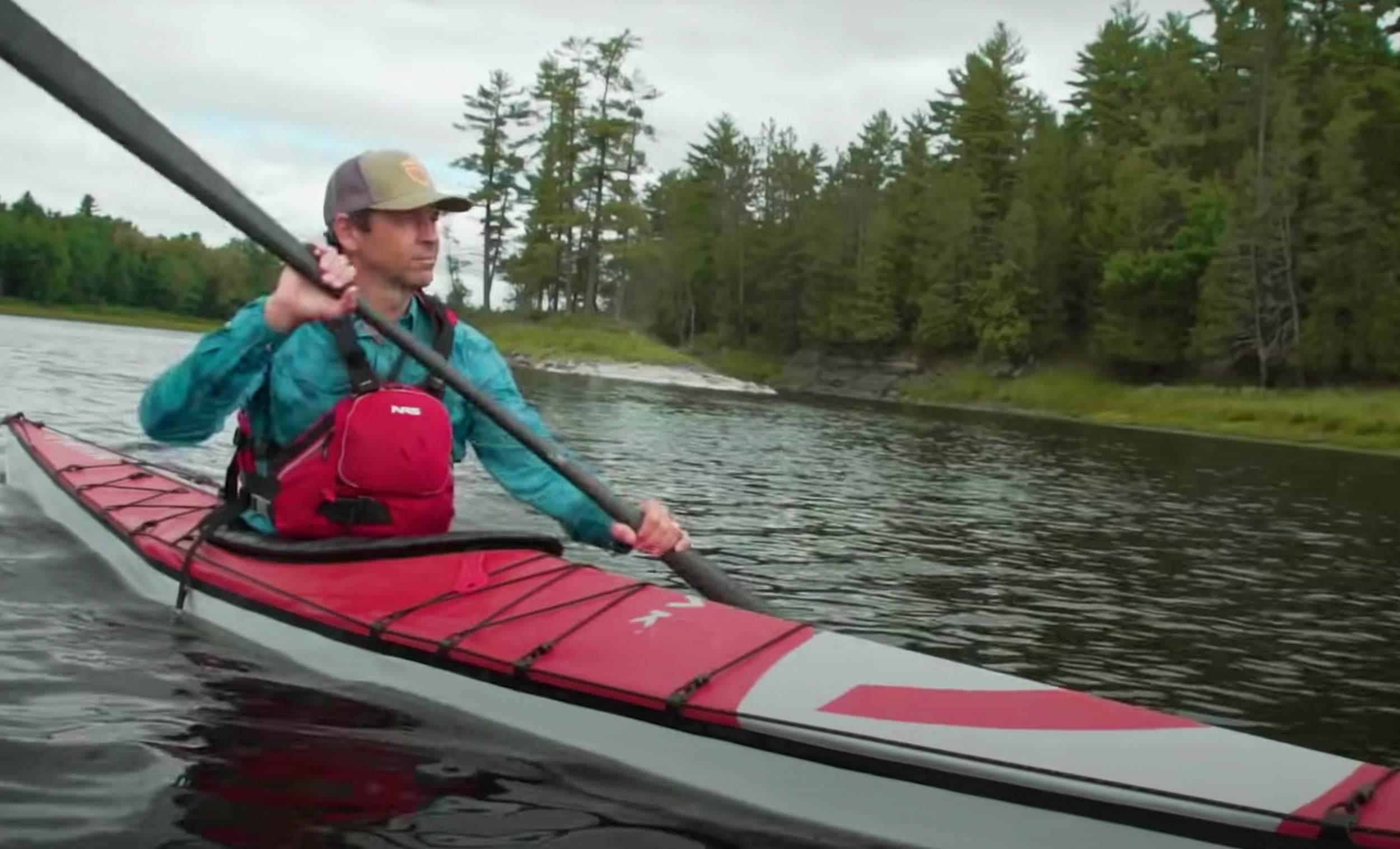 ken whiting using the trak 2.0 portable kayak best in glass kayaks and paddle boards 2021 paddletv kayaking and paddling