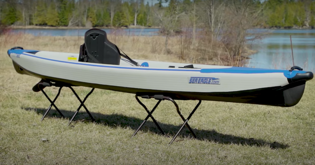 behandle skandaløse Magnetisk Sea Eagle RazorLite 393rl Inflatable Kayak Review - In4adventure