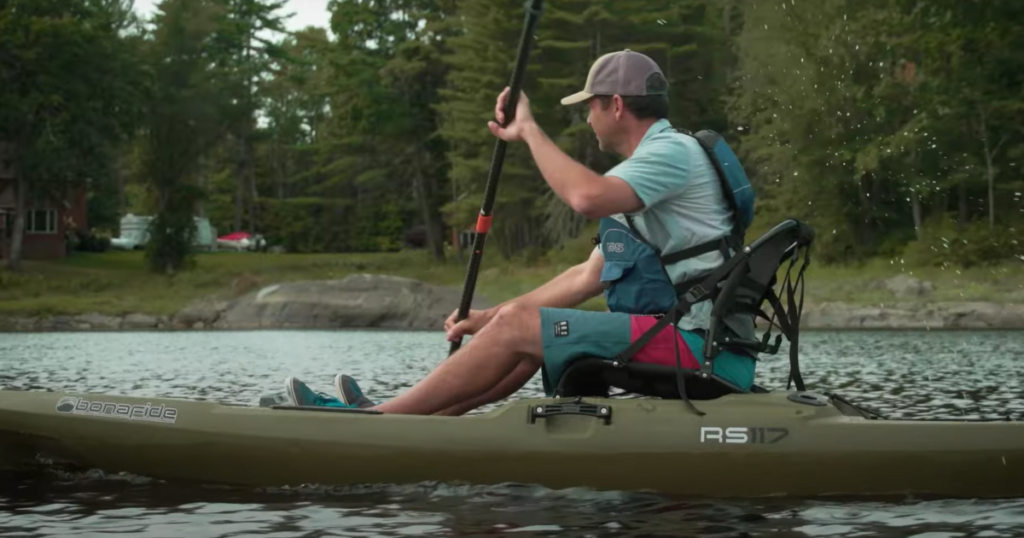 about the bonafide rs117 kayak ken whiting paddletv paddle tales