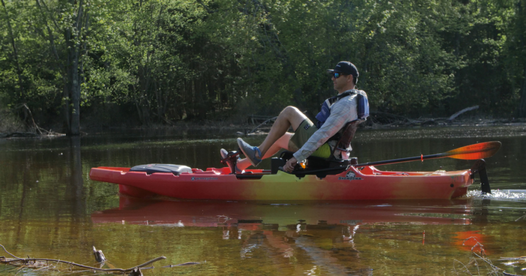 Perception Showdown 11.5 Kayak Review - Pedal Fishing Kayak - In4adventure