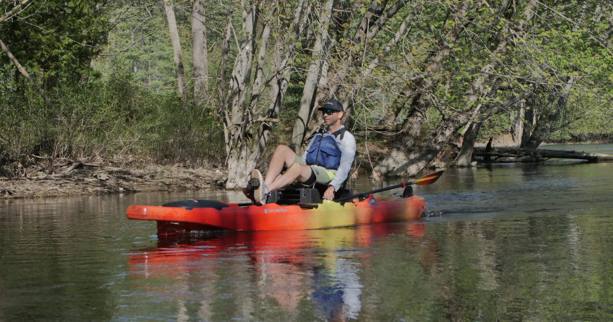 Perception Showdown 11.5 Kayak Review Pedal Fishing Kayak In4adventure