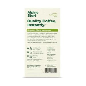 alpine start instant coffee product image