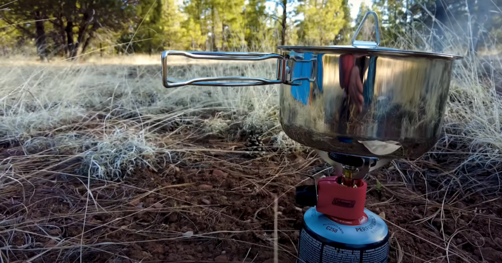backpacking gear from walmart cook stove