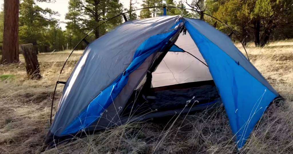 backpacking gear from walmart tent
