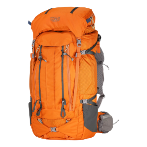 mystery ranch bridger 65L backpack review - Orange pack