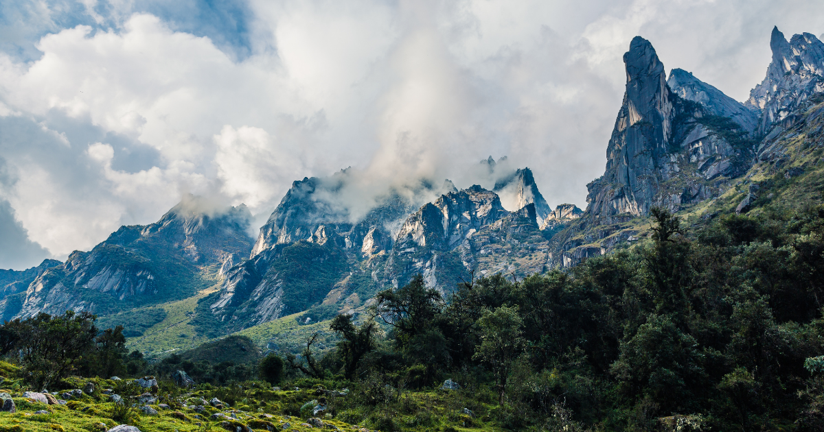 gorgeous mountain landscape in cusco peru