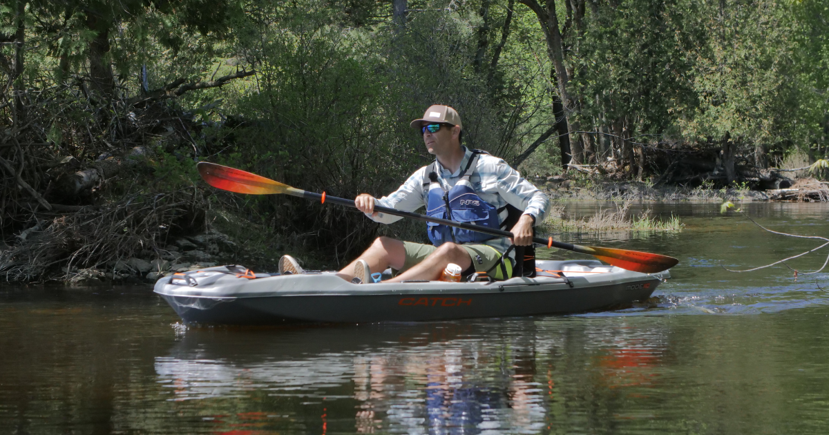 The Fishermans Kayak (Pelican Catch Mode 110 Review and Unboxing) 