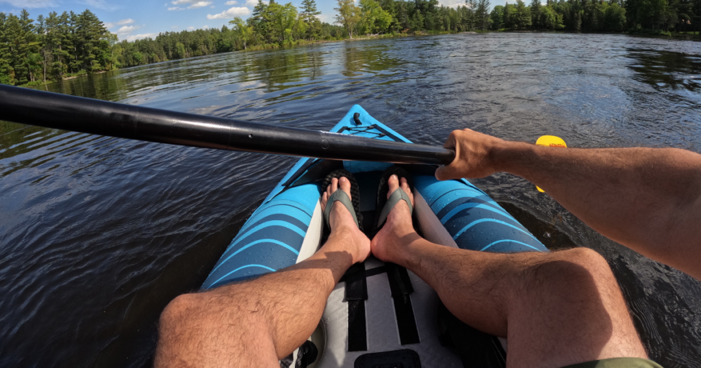 aquaglide chelan 120 inflatable kayak review