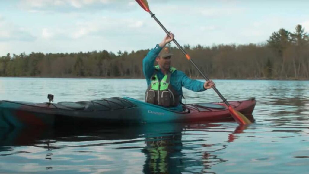 learn to kayak with the draw stroke
