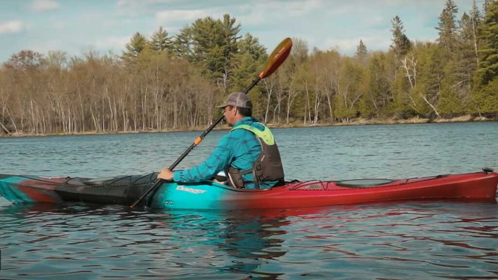 learn to kayak with the forward paddle stroke