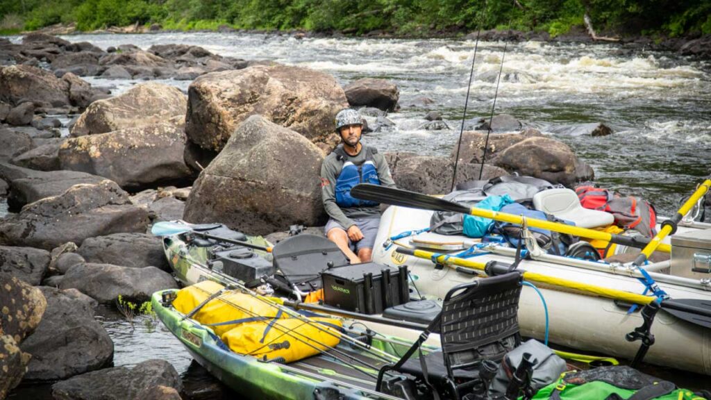 kayak helmets and PFDs are key for a variety of paddling situations