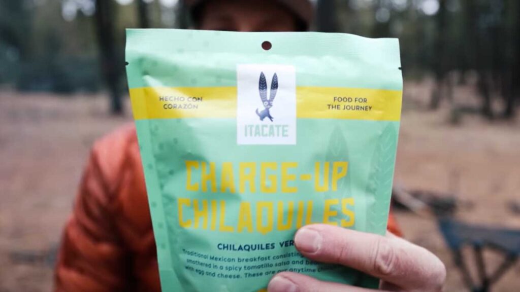 Cold weather camping is a great time to try spicy backpacking meals by Itacate.