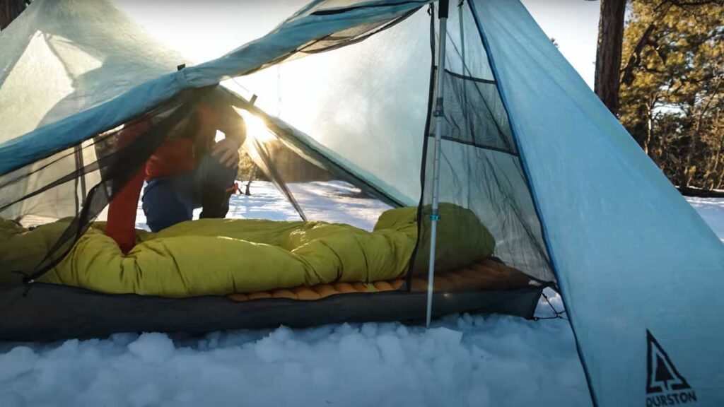 Lightweight Backpacking Tent needs poles and pegs