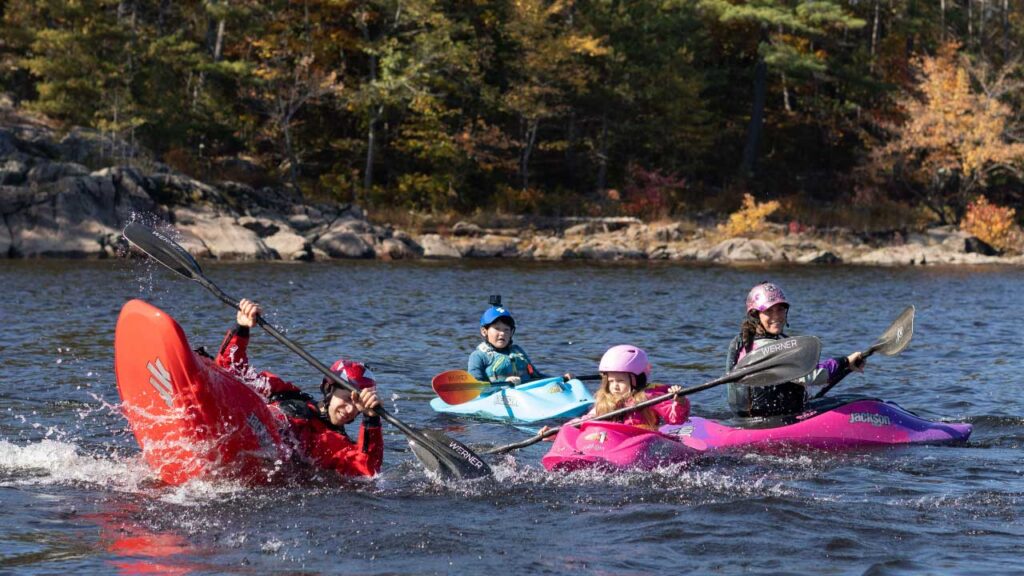 Top 5 Family Things To Do, #1 is easy: We're a kayaking family!