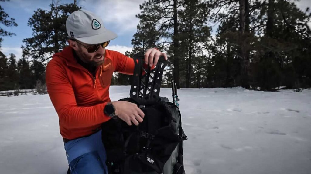Bridger 45 backpack review by Eric Hanson: The adjustable yoke on these Bridger's allows you to adjust to YOUR size, not one size fits all!