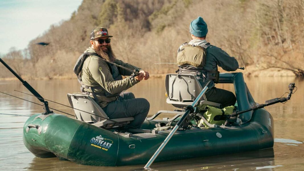 Outcast Stricker fishing raft review