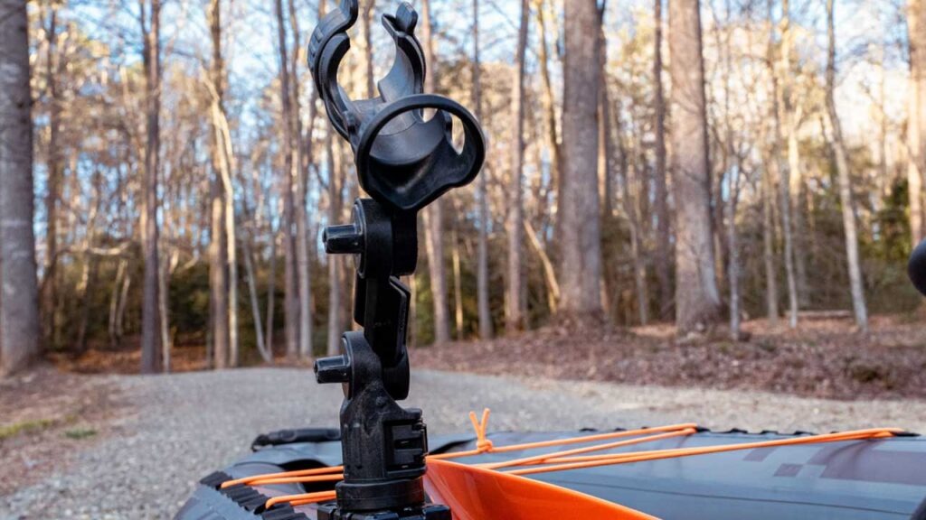 The Yakattack Omega Rod Holder is the strongest and most versatile in its class... and included with the Pro!