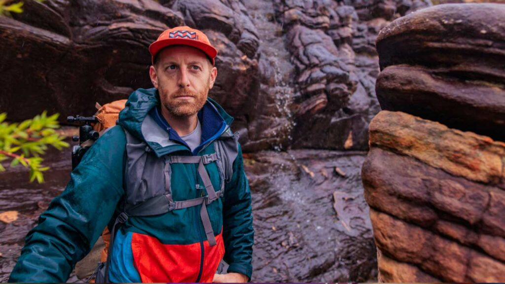 My recent hikes in Australia were wet.  A good Cotopaxi rain jacket was appreciated on my day hike in the outback.