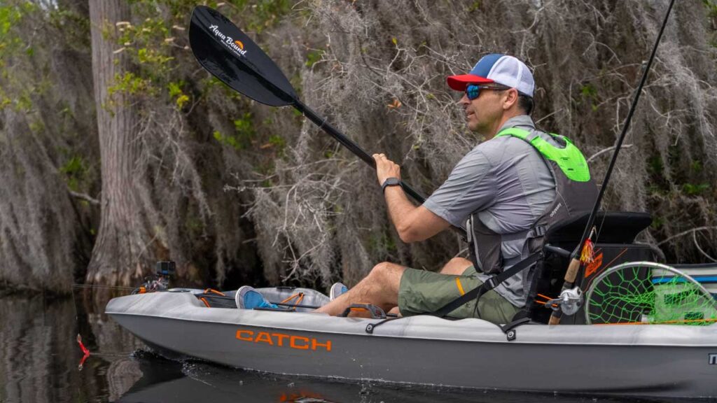 The Pelican Catch Mode 110 was right at home in the swamp.