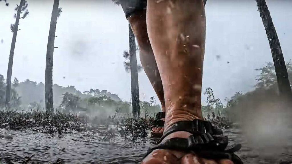 The conditions to test sandals in Uganda were perfect!