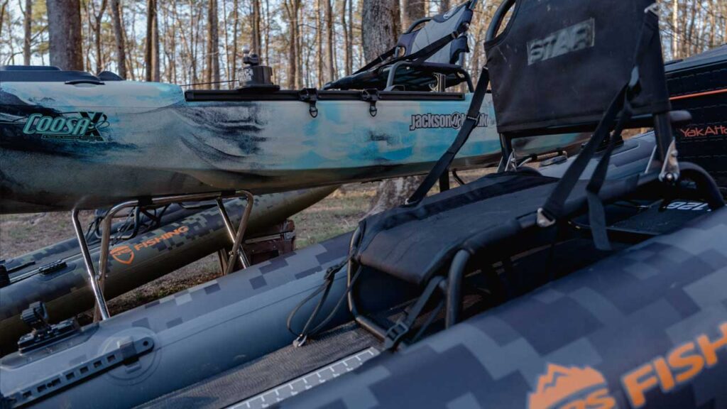 Great choices when comparing these three kayaks Coosa X vs NRS  Pike Pro and NRS Kuda 126 with advantages to each.