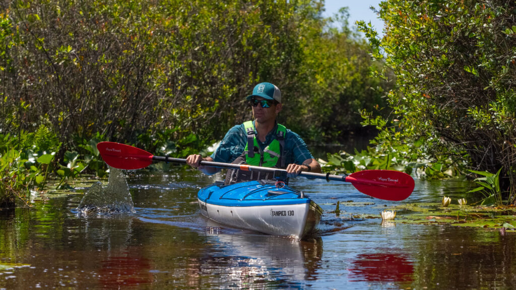 For a 13 foot kayak, the Tampico is fast and has great turning ability.
