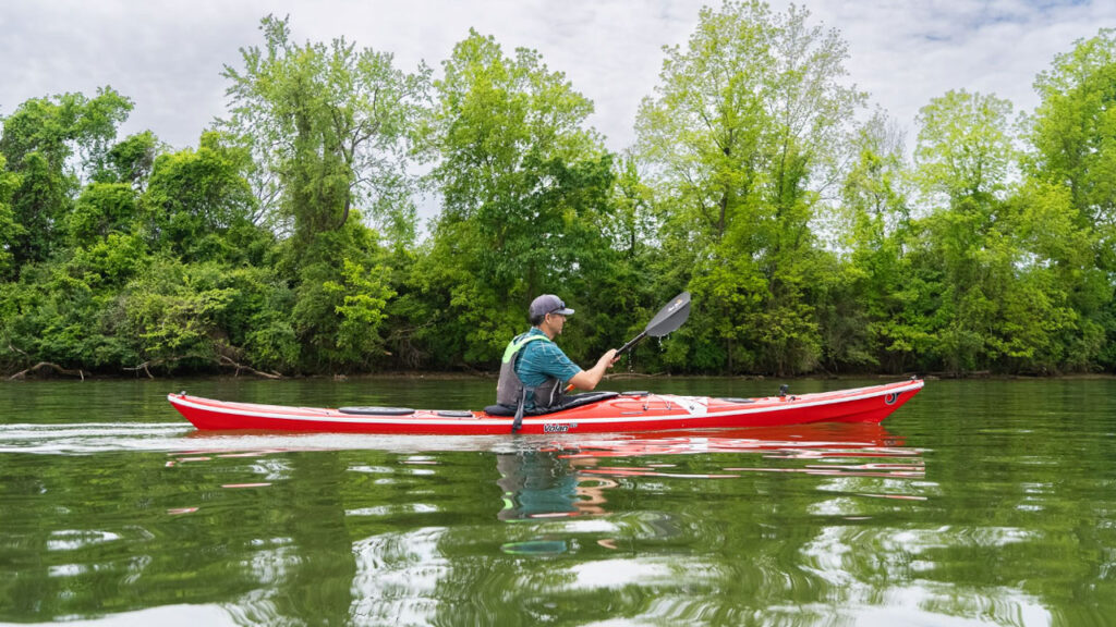 The P&H Volan 160 kayak was a comfortable ride