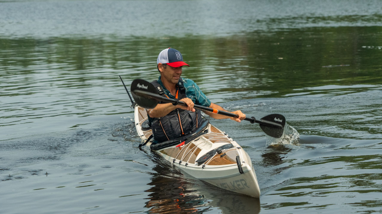 Melker Rödlöga Review, an Environmentally Friendly Kayak - In4adventure