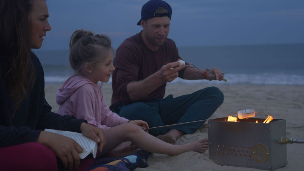A marshmallow roast is favorite things to do in ocean city... well, anywhere!