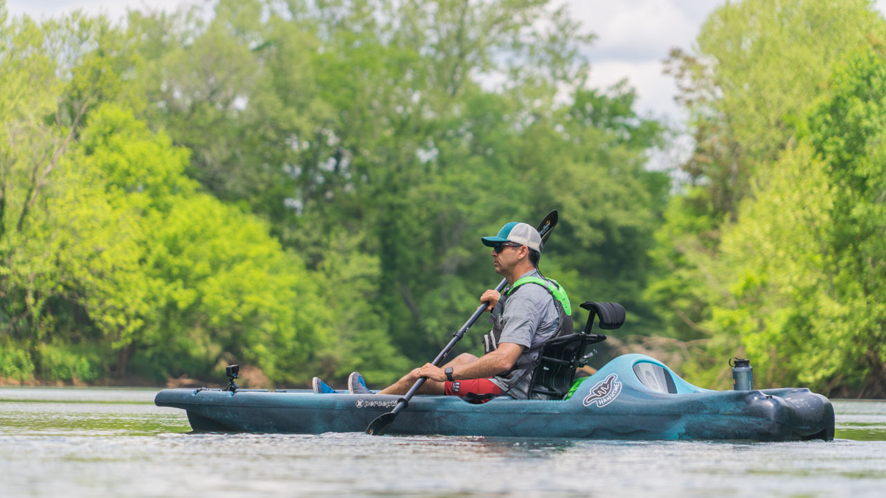 Kayak Trolling Tactics: Tracing the Contours