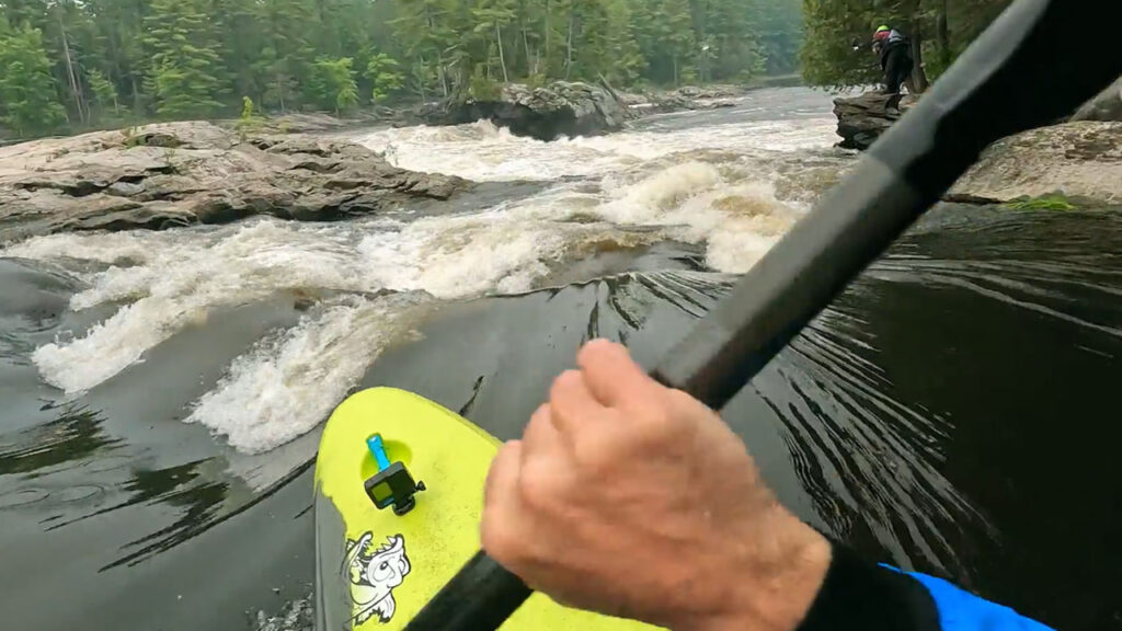 I'd spend the day creeking this kayak vs playing.