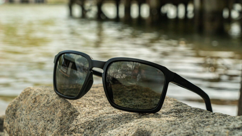 best sunglasses for fishing: Grey or green is a good freshwater choice of glass color.