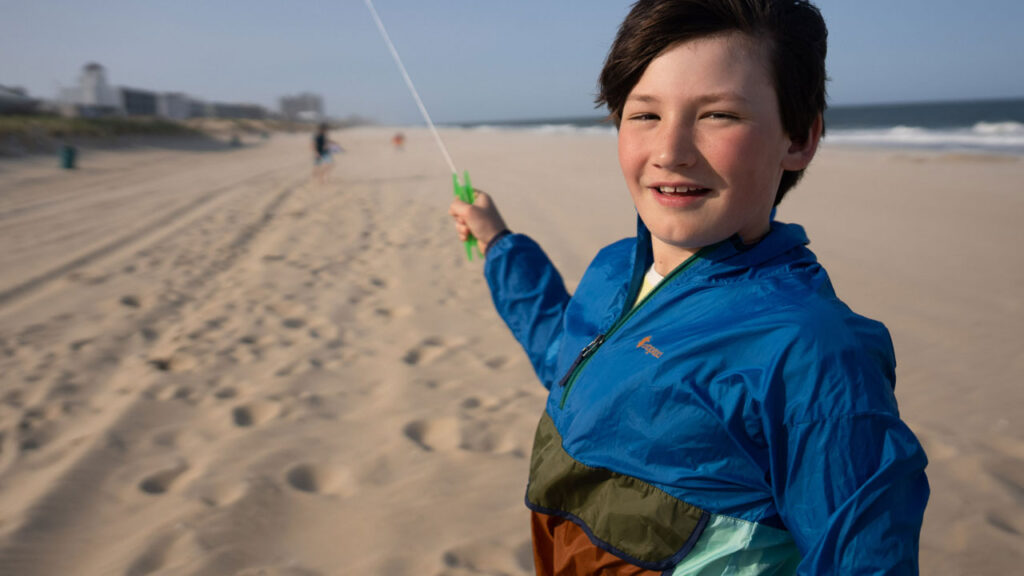 This kid!  Tucker is HARD on his clothes so sustainable kids clothing still needs to be durable.