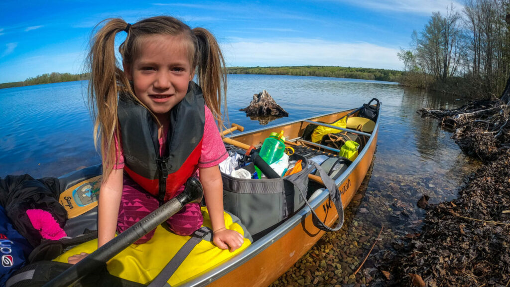 Camping must-haves lists always needs to consider the possibility of Parker getting dirty, wet or both.