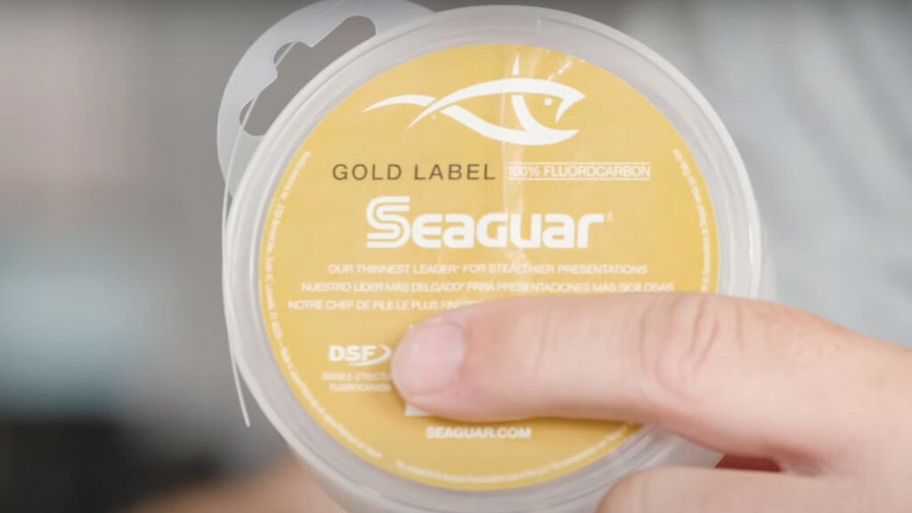 Seaguar fluorocarbon works great for wacky rig.