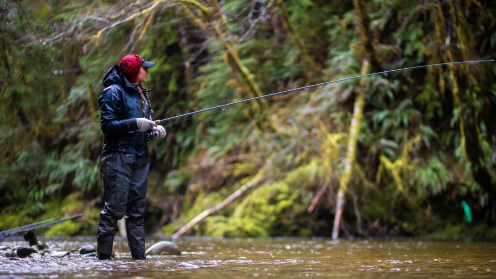 We cover a lot of water in a day fishing for steelhead. Float Fishing with Jigs for Steelhead in Pacific Northwest 
