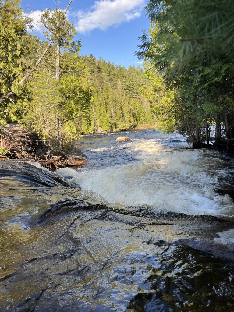 rapids on the Dumoine River