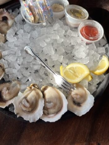Great oysters in Corpus Christi