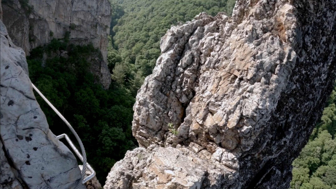 Nelson Rocks In West Virginia Via Ferrata at Nelson Rocks, West Virginia - In4adventure