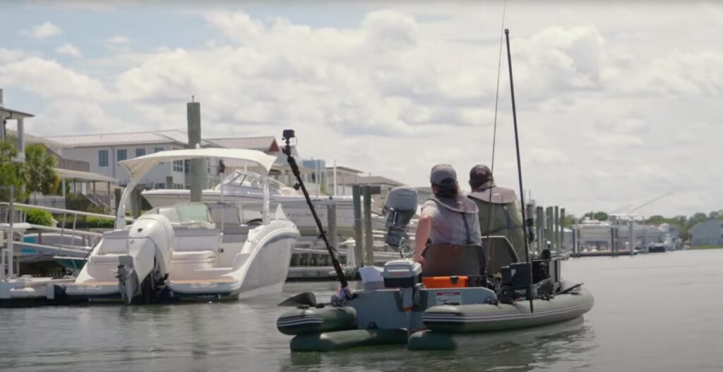 sea eagle fishskiff 16 review with Torqeedo electric motor