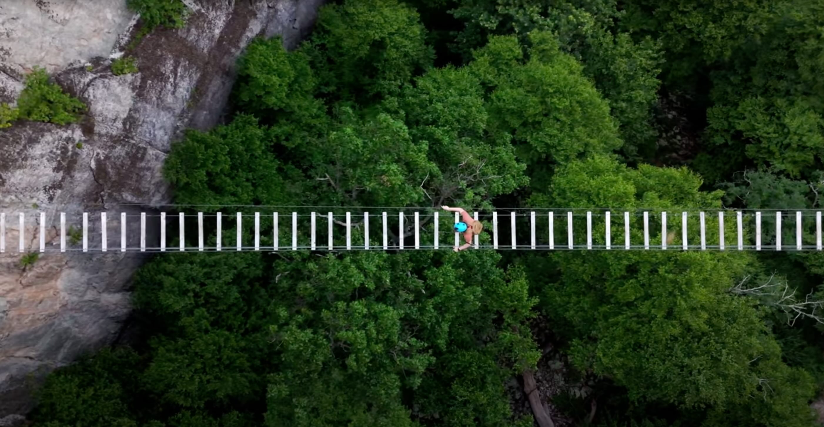 bridge at nelson rock via ferrata