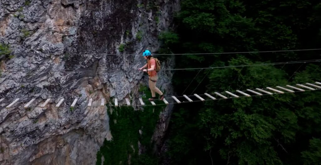Via Ferrata at Nelson Rocks, West Virginia - In4adventure