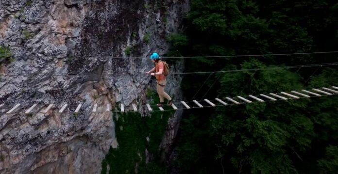 via ferrata nrocks bridge