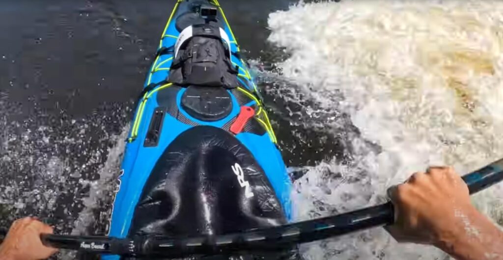 P&H Virgo composite kayak test on ottawa river