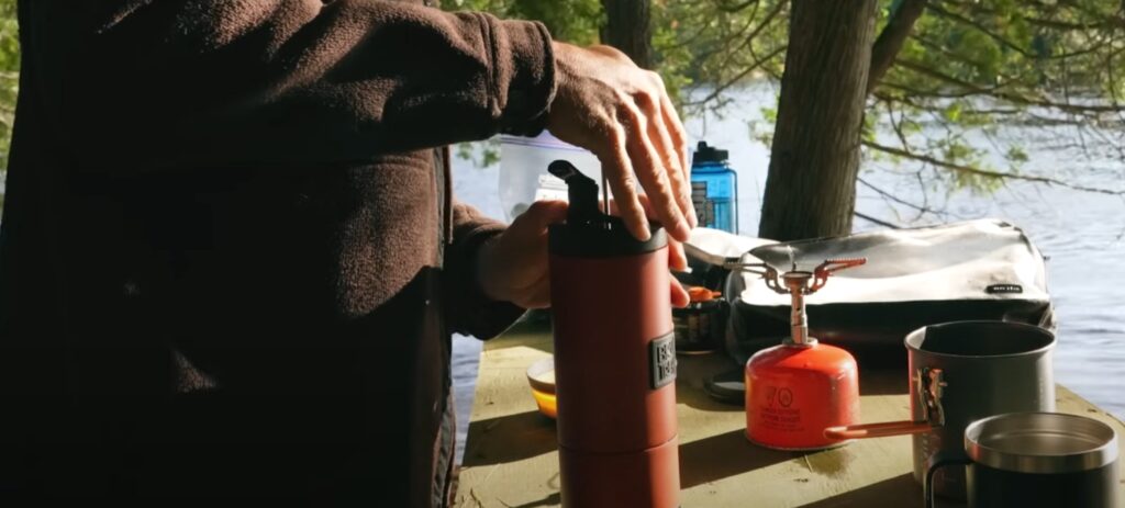 brutrek camping coffee maker