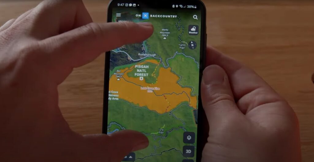 onx outdoors app, alltrails vs strava