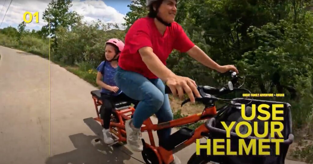 bike tips wear a helmet