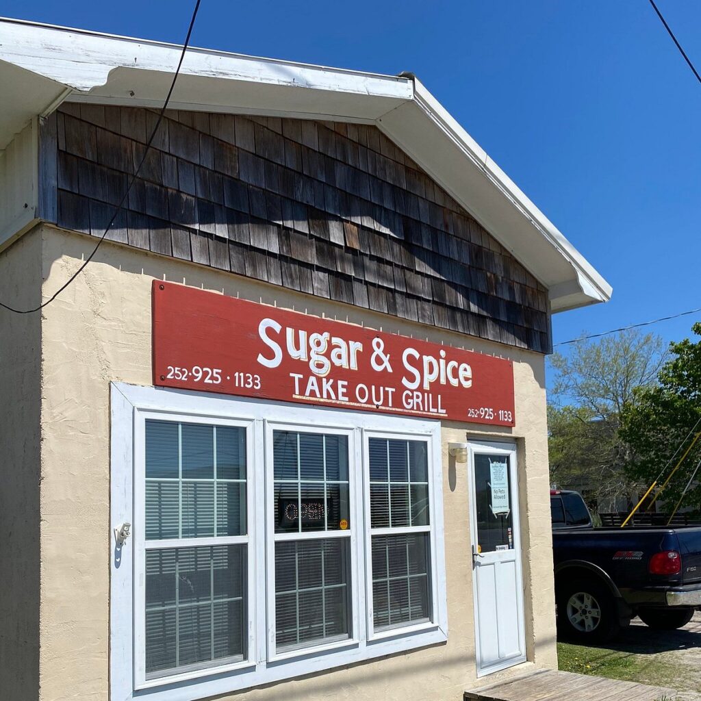 sugar and spice take out grill pamlico sound